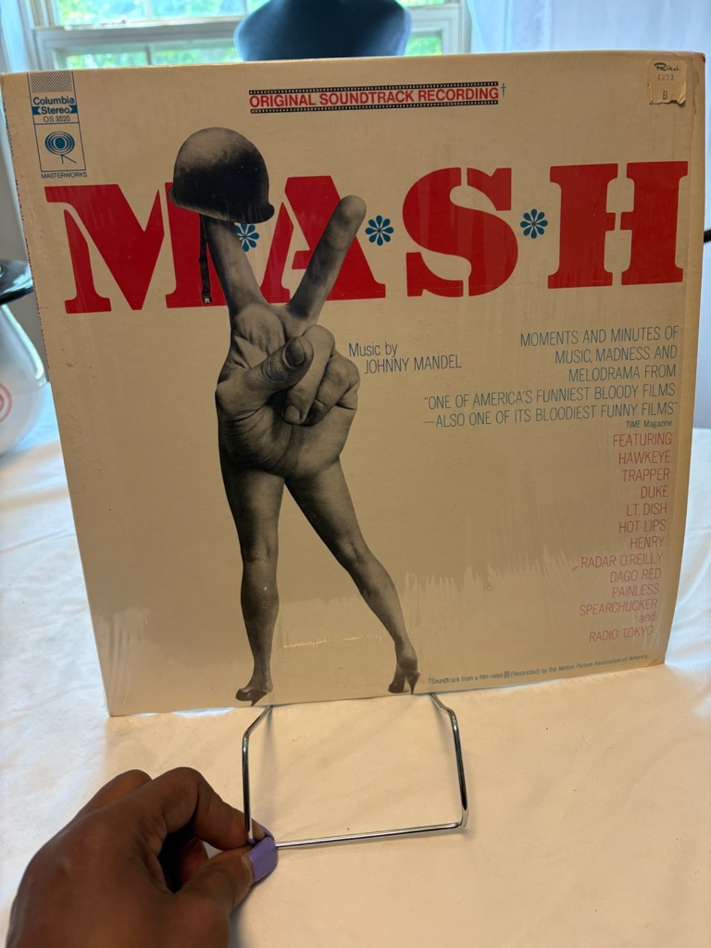 MASH Original Soundtrack LP – Red & Cream Cover